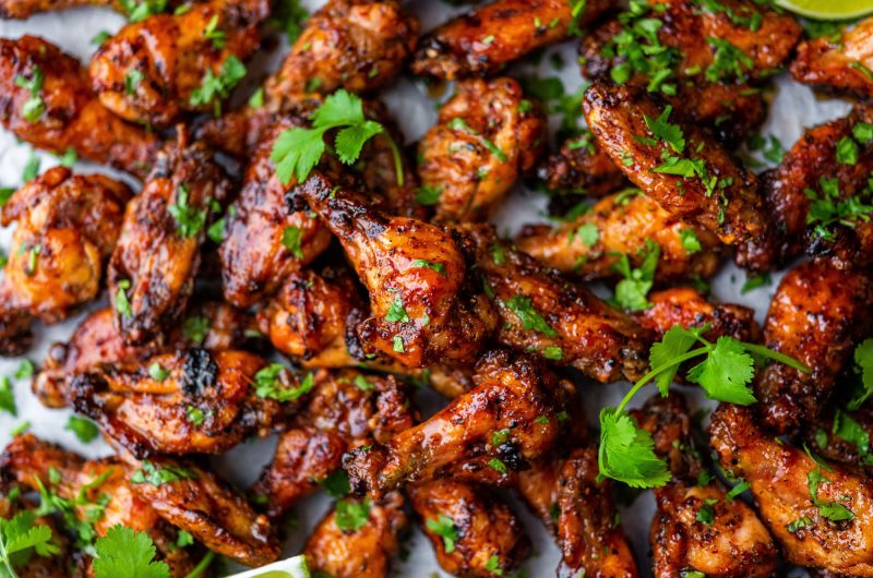 Grilled Tajín & Maple Chicken Wings
