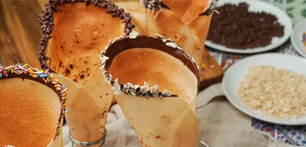 Grain-Free Ice Cream Cones
