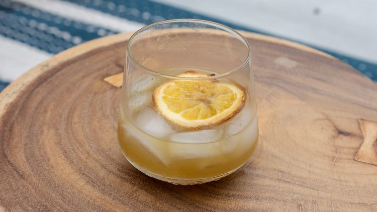 Maple Orange Old Fashioned cocktail