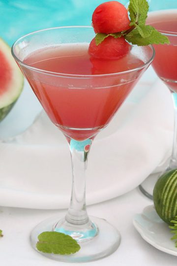 Fresh Watermelon-Mint Gimlet
