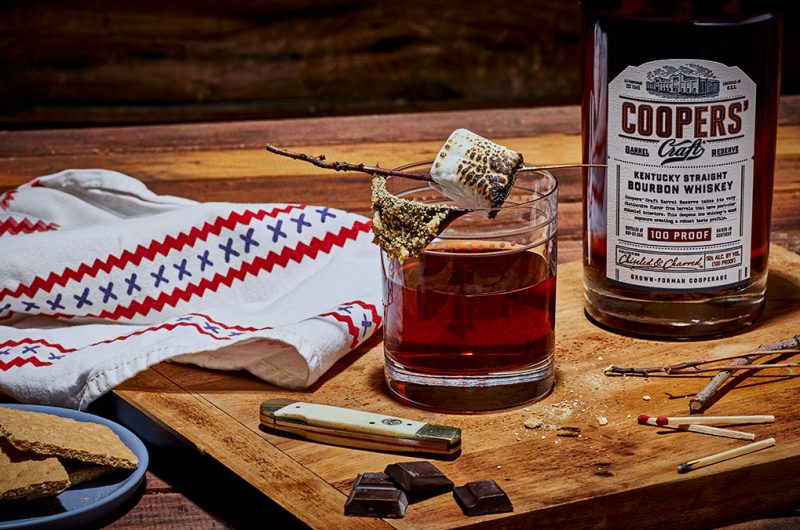 Salty Smoked S’mores Boulevardier