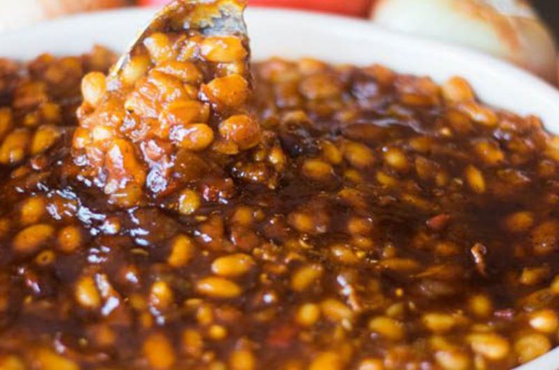 Maple Chipotle Baked Beans
