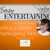 Setting a Savory Thanksgiving Table