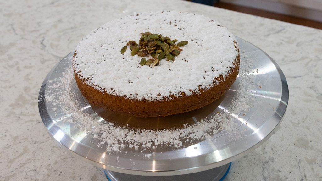 Pumpkin Olive Oil Cake