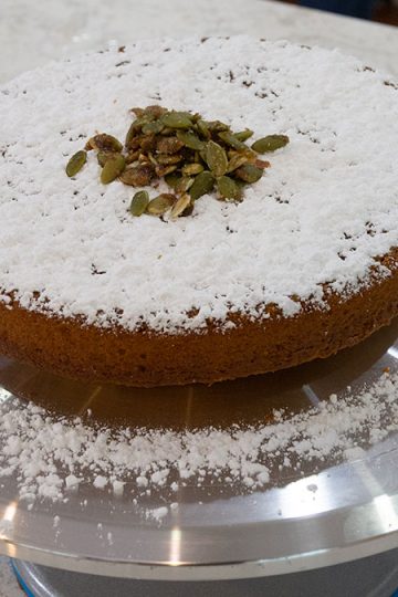 Pumpkin Olive Oil Cake