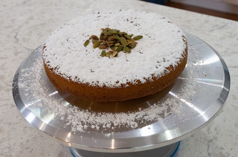 Pumpkin Olive Oil Cake