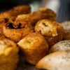 Flaky English Cheese Bread Rolls