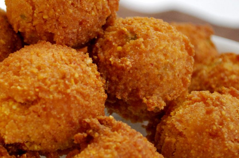 Honey Chipotle Hush Puppies