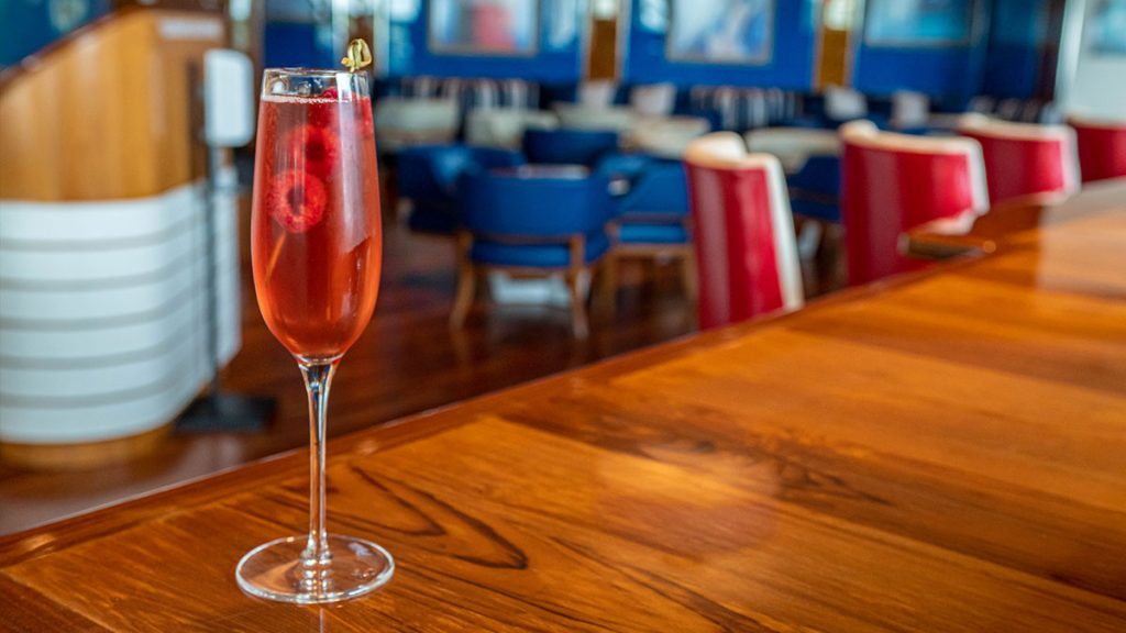 New Years Sparkler cocktail