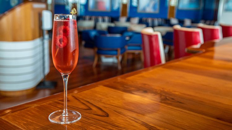 New Years Sparkler cocktail