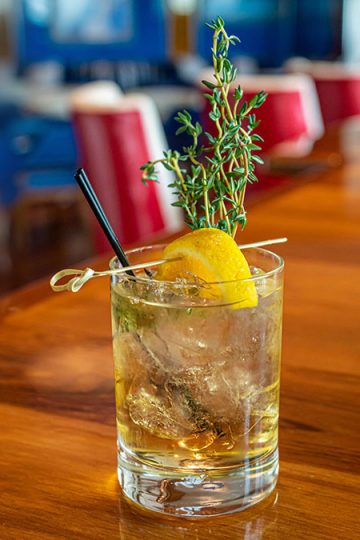 The Ball Drop cocktail