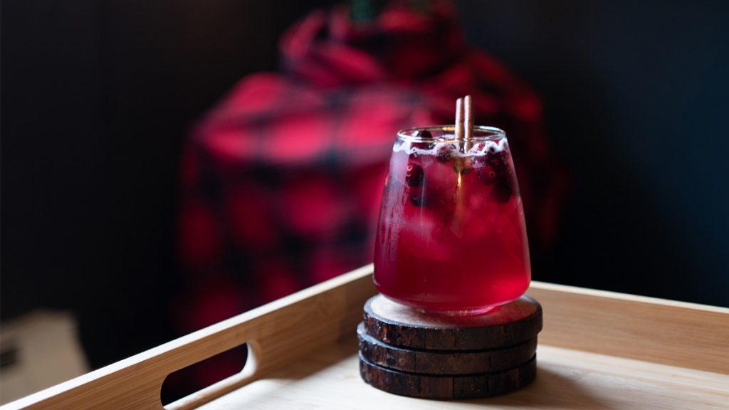 cranberry gin cocktail