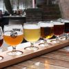 A beer flight