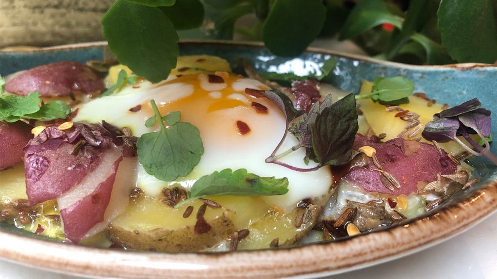 A Persian Egg dish