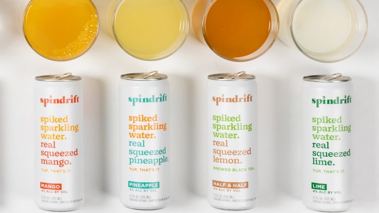 Spindrift on a table