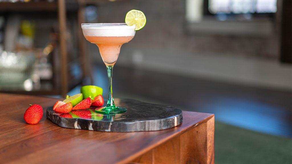 Margarita on a table