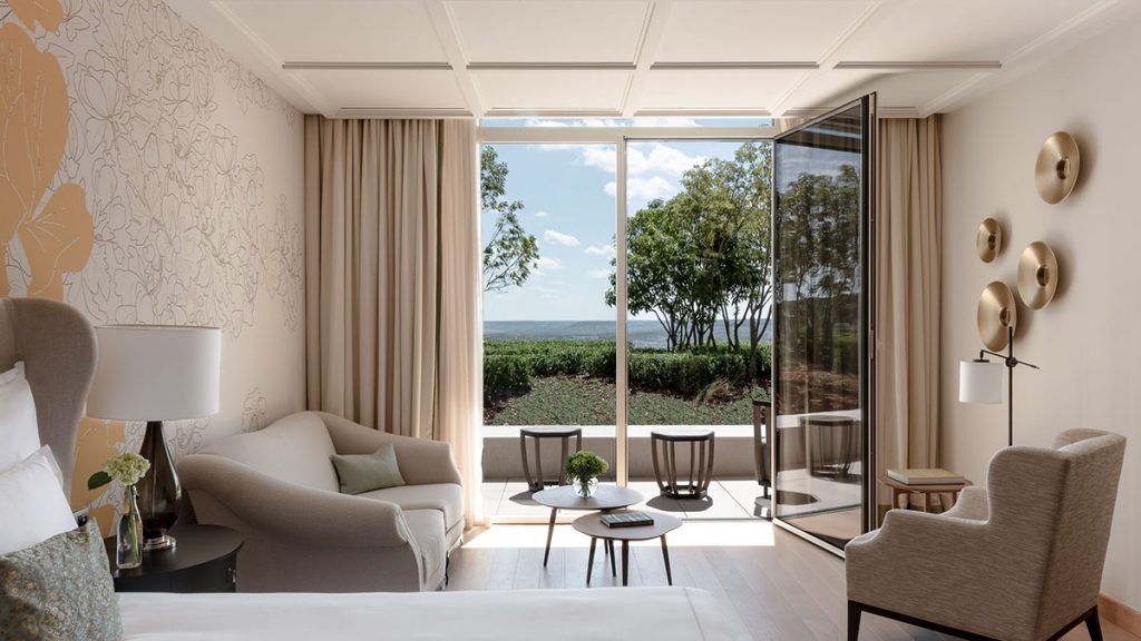 a hotel room at Royal Champagne