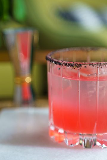 Mezcal watermelon marg